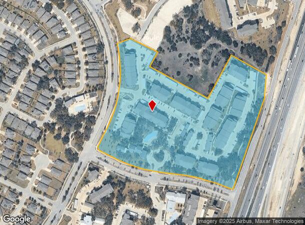 820 Camino Vaquero Pkwy, Austin, TX Parcel Map
