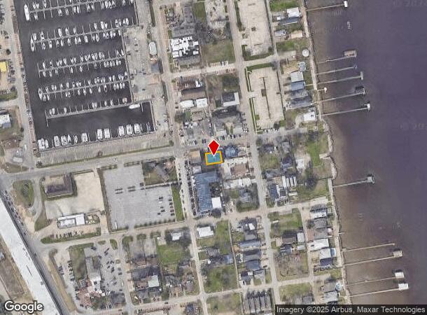  602 6Th St, Kemah, TX Parcel Map