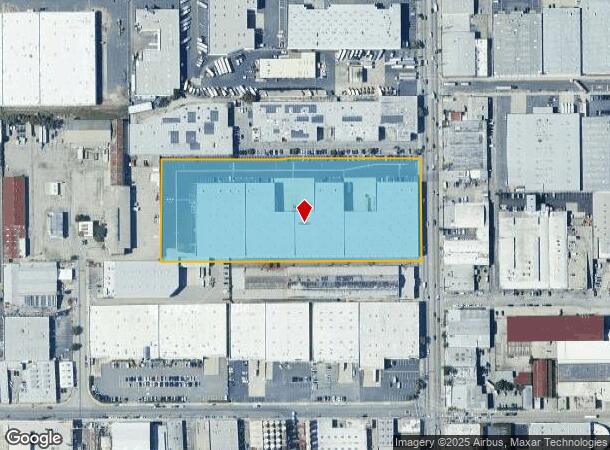  2825 S Santa Fe Ave, Vernon, CA Parcel Map