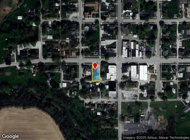 123 W Main St, Ladoga, IN Parcel Map
