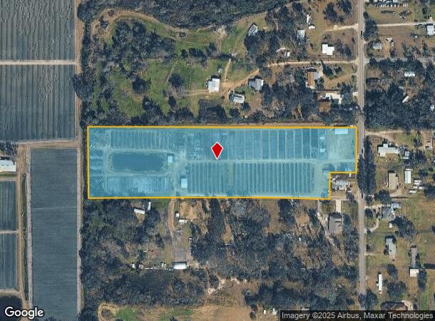  Bevlin Acres Ln, Dover, FL Parcel Map