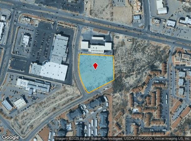  201 N Desert Pass St, El Paso, TX Parcel Map