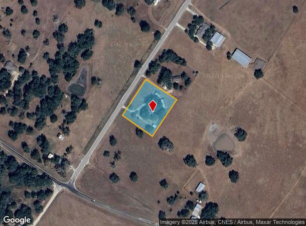  135 Fm 1295, Hallettsville, TX Parcel Map