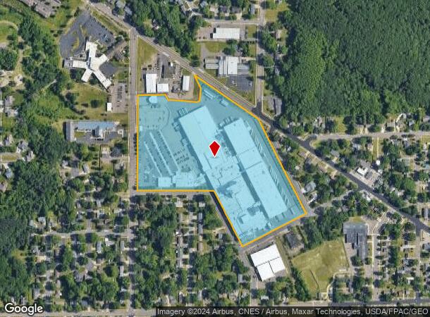  1200 Nestle Ave, Eau Claire, WI Parcel Map