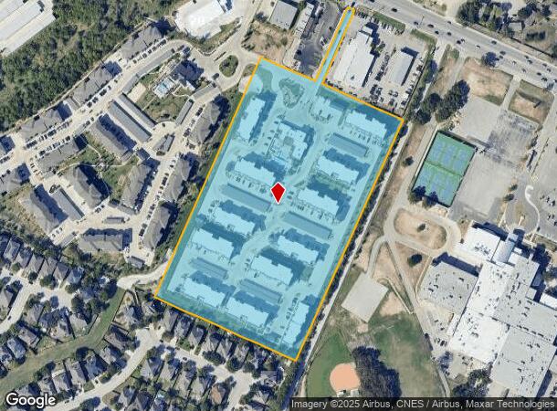  11800 Culebra Rd, San Antonio, TX Parcel Map