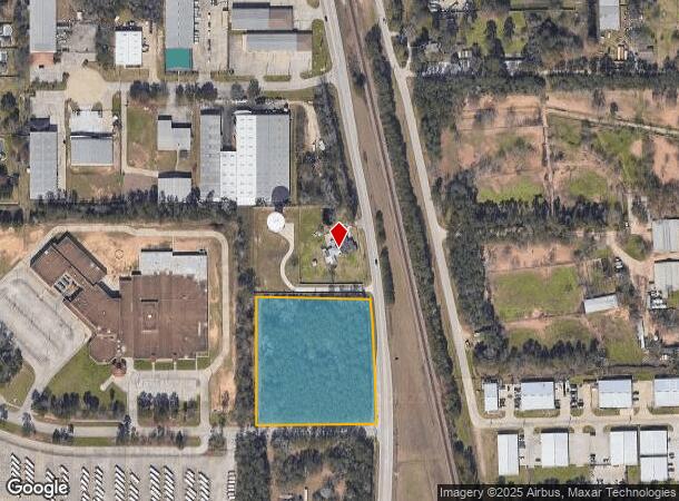 26403 Hanna Rd, Conroe, TX Parcel Map