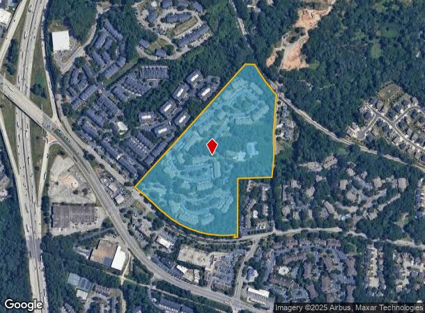  1900 Tamarron Pkwy Se, Atlanta, GA Parcel Map