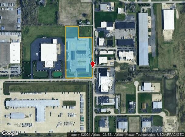  2550 Tracy Rd, Northwood, OH Parcel Map