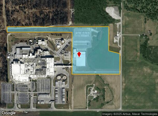  1162 N 625 W, Delphi, IN Parcel Map