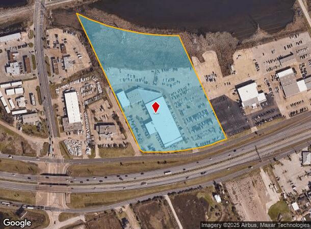  8020 Broadway St, Galveston, TX Parcel Map