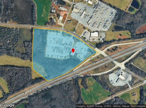 10226 Old Federal Rd, Carnesville, GA Parcel Map