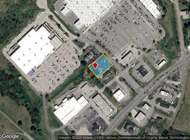  6103 Fulk Dr, Fairlawn, VA Parcel Map