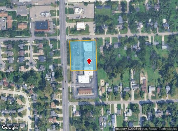 18732-18790 Middlebelt Rd, Livonia, MI Parcel Map