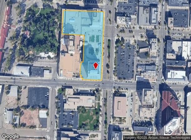  90 S Cascade Ave, Colorado Springs, CO Parcel Map