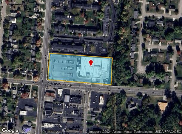  2300 N Limestone St, Springfield, OH Parcel Map