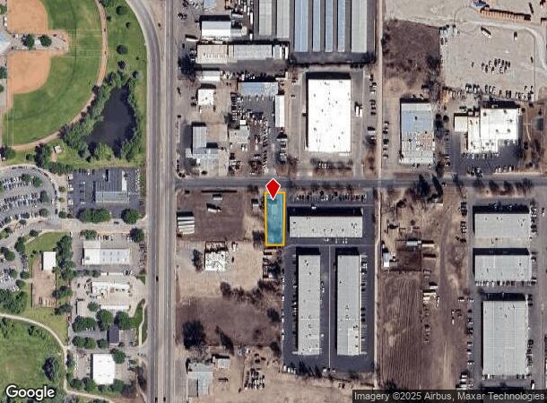 406 8Th St Se, Loveland, CO Parcel Map