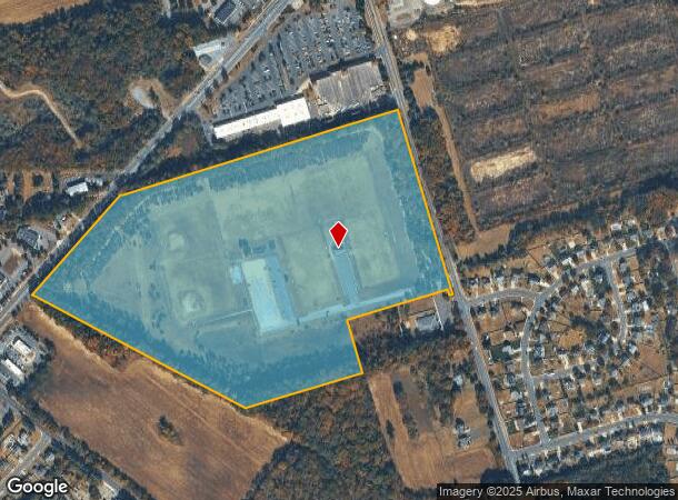 675 Chews Landing Rd, Haddonfield, NJ Parcel Map