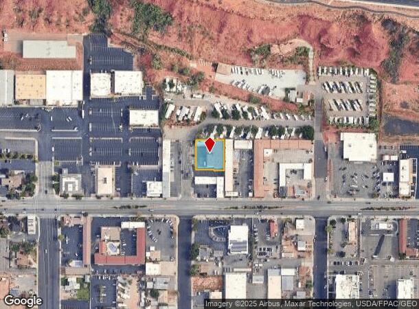 132 N 500 E St E, St George, UT Parcel Map