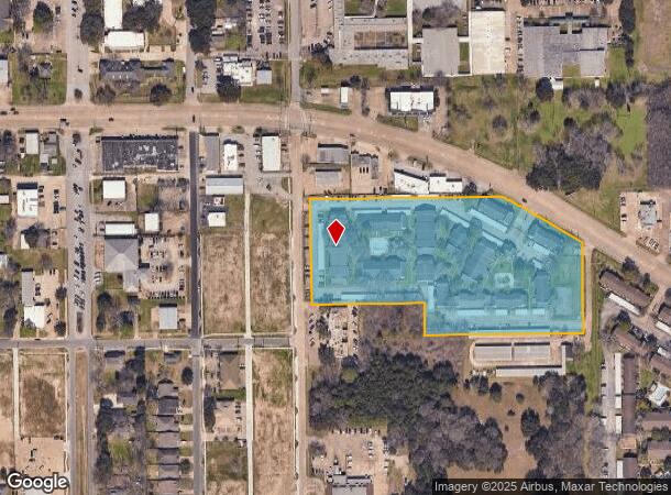 3512 Broadway St, Pearland, TX Parcel Map