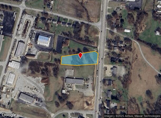  1102 N 3Rd St, Bardstown, KY Parcel Map