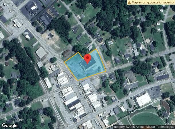  120 E Georgia St, Woodruff, SC Parcel Map