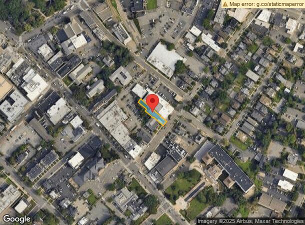  14 Pine St, Morristown, NJ Parcel Map