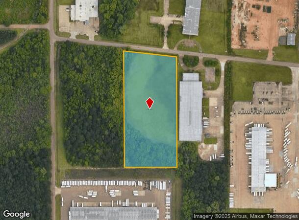  Interstate Dr, Richland, MS Parcel Map