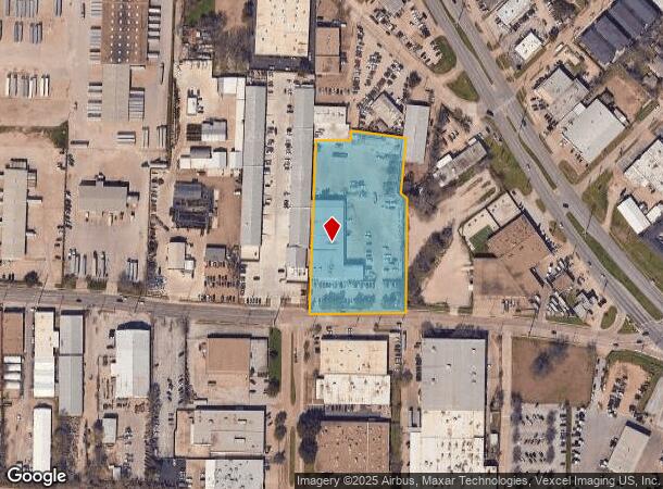  1849 Empire Central, Dallas, TX Parcel Map