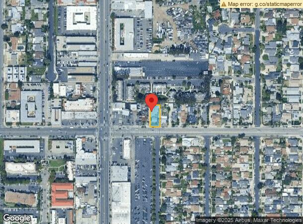  11669 Saticoy St, North Hollywood, CA Parcel Map