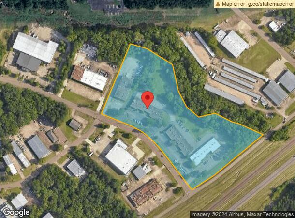  100 Business Park Dr, Ridgeland, MS Parcel Map