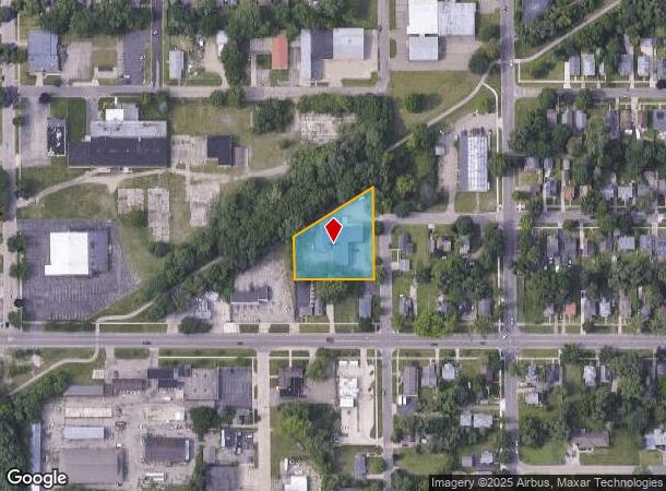  1806 Woodsum St, Jackson, MI Parcel Map