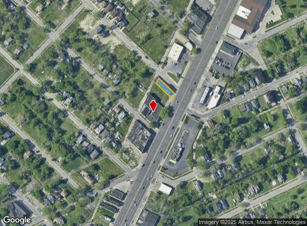  12595 Gratiot Ave, Detroit, MI Parcel Map