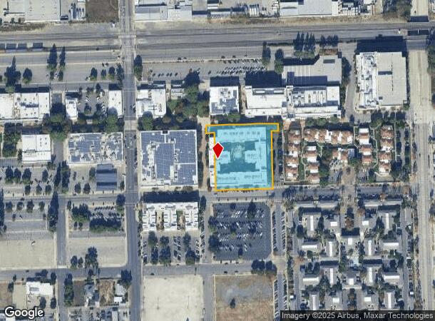615 E 3Rd St, Pomona, CA Parcel Map