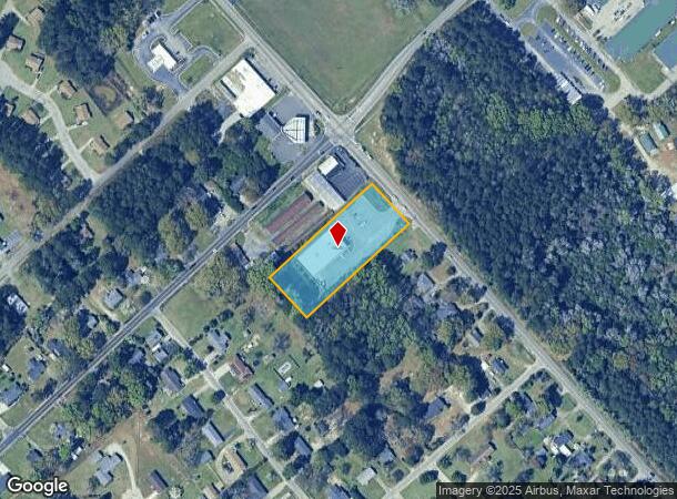 525 N Main St, Darlington, SC Parcel Map