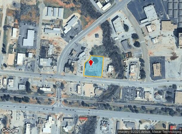  3702 N 1St St, Abilene, TX Parcel Map