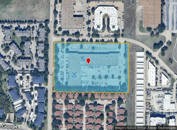  3000 Kellway Dr, Carrollton, TX Parcel Map