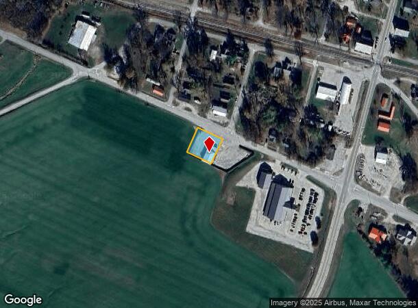 303 E Old Highway 50, Wheatland, IN Parcel Map