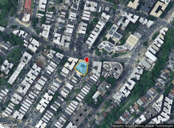  1893 Andrews Ave, Bronx, NY Parcel Map