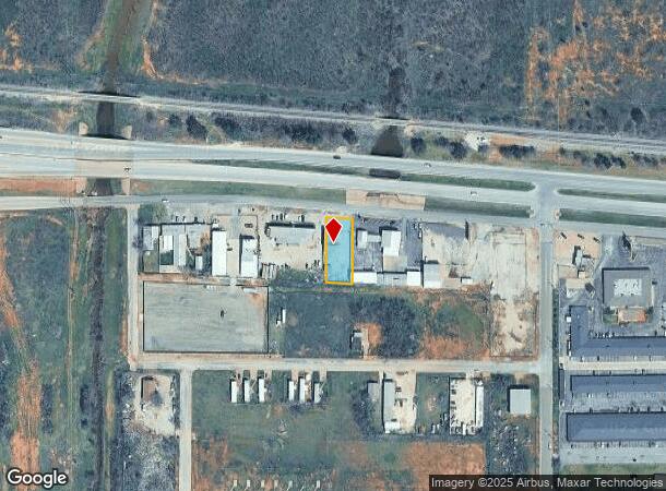  5817 S 1St St, Abilene, TX Parcel Map