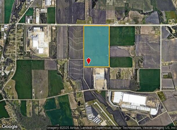 1607 Greene Rd, Lancaster, TX Parcel Map