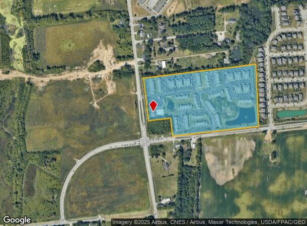  6373 Meadows Way, Hilliard, OH Parcel Map