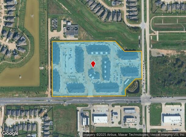 23100 Clay Rd, Katy, TX Parcel Map