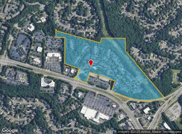 15000 Parkview Ln, Alpharetta, GA Parcel Map
