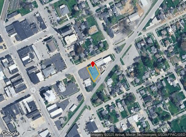  219 E Washington St, Napoleon, OH Parcel Map