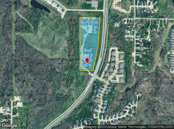 2040 Edgewood Rd Nw, Cedar Rapids, IA Parcel Map
