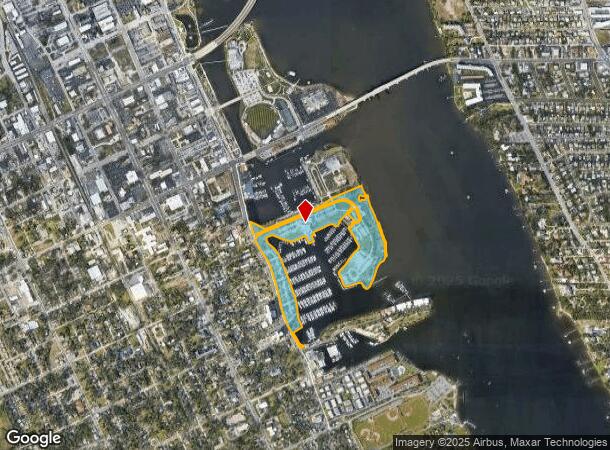  125 Basin St, Daytona Beach, FL Parcel Map