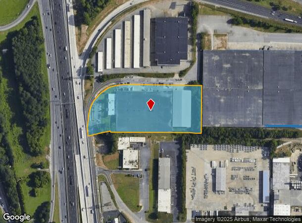 4600 Frontage Rd, Forest Park, GA Parcel Map