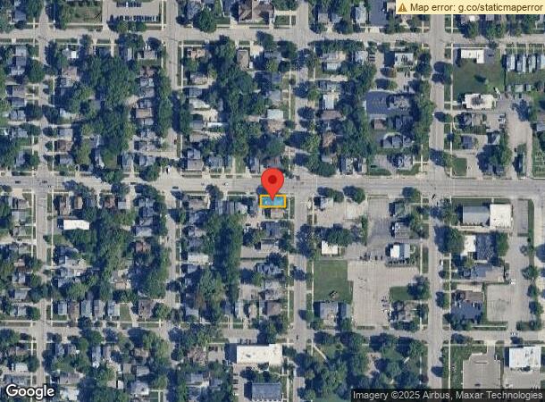  833 N Capitol Ave, Lansing, MI Parcel Map