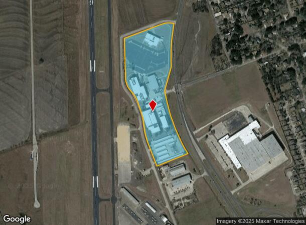  800 W Airport Rd, Taylor, TX Parcel Map