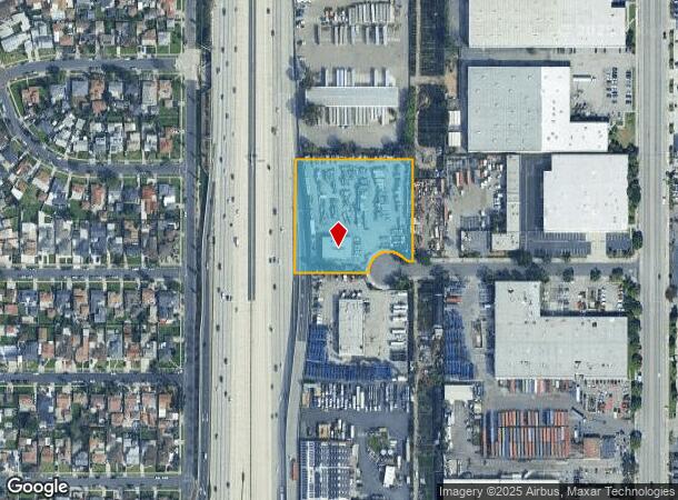 601 W 140Th St, Los Angeles, CA Parcel Map